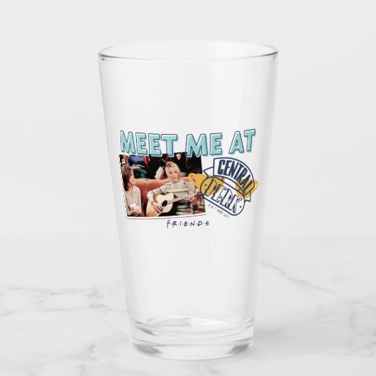 Verre FRIENDS™ | Rencontrons-nous au Central Perk (Devant)