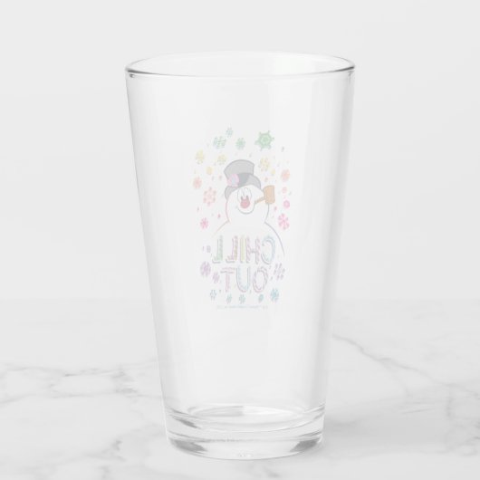 Verre Frosty the Snowman™ | Couleurs arc-en-ciel "Refroi (Dos)