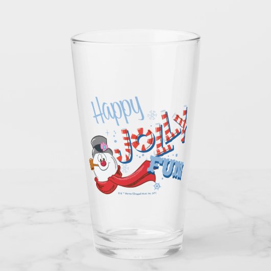 Verre Frosty the Snowman™ | Joyeux Jolly Fun (Devant)