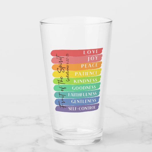 Verre Fruit de l'Esprit (Devant)