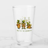 Verre Fun Irish Gnomes Shenanigans St Patrick's Day (Devant)