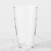 Verre Funky Golfer Life Dit Retro Style Man (Gauche)