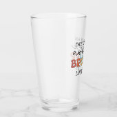 Verre Funny Awesome Frère | Cadeau pour Meilleur Frère j (Droite)