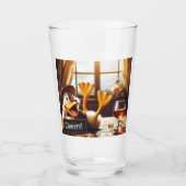 Verre Funny Drunk Duck Glass (Devant)