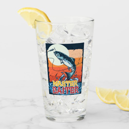 Verre Funny Fishing Master Baiter (Devant glace)