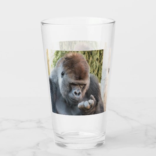 VERRE FUNNY GORILLA (Dos)