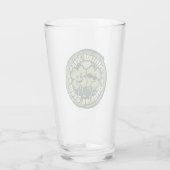 Verre Funny Official Irish Drinking Team St Paddy Glass (Dos)