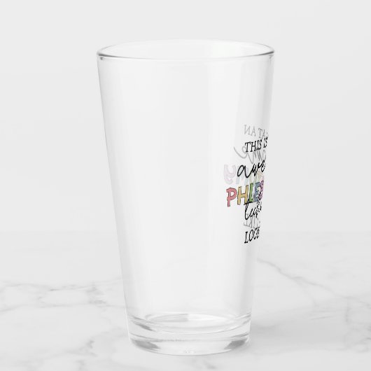 Verre Funny Phlebotomy Technicien génial PBT (Droite)