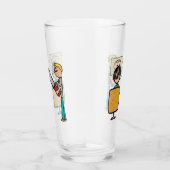 Verre Funny Scary Barber Sweeney Todd (Droite)