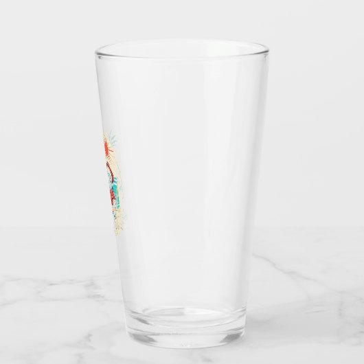 Verre Funny Skeleton Summer (Gauche)