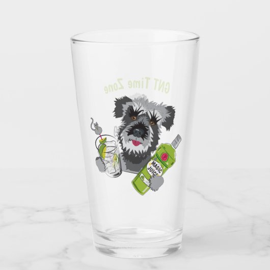 Verre Fuseau horaire GNT (Devant)