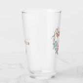 Verre Futur mrs rose floral cuivre parties scintillant t (Droite)
