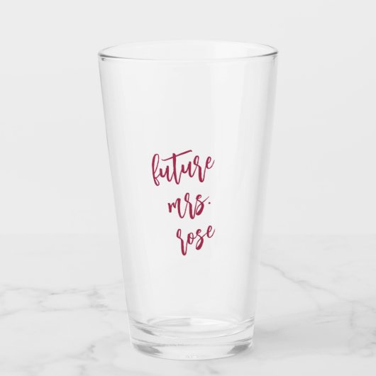 Verre Future Mme Rose (Devant)