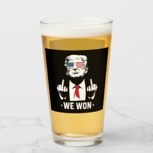 Verre Gagnant Trump Nous avons gagné Jour d'inauguration