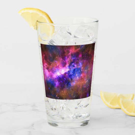 Verre galaxie (Devant glace)