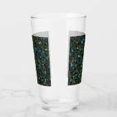 Verre Galaxies Black Blue & Gold (Gauche)
