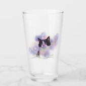 Verre Galaxy Lovely Chat Glass (Devant)