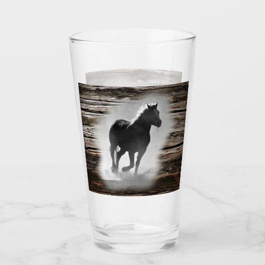 Verre Galloping de Wild Horse (Devant)
