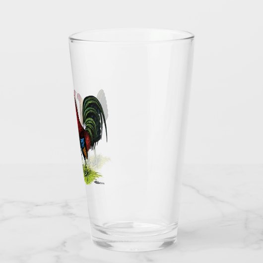 Verre Gamefowl Pair (Gauche)