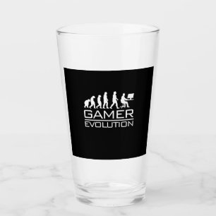 Verre Gamer Gift Évolution des gamers