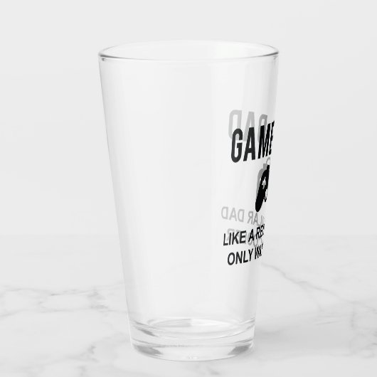 Verre Gamer Papa Comme Un Père Régulier Seulement Way Gl (Droite)