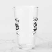 Verre Garage Ne Touchez rien Boire Bière Pint (Gauche)