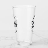 Verre Garage Ne Touchez rien Boire Bière Pint (Gauche)