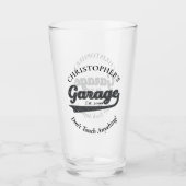 Verre Garage Ne Touchez rien Boire Bière Pint (Devant)