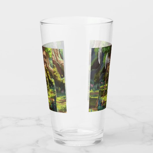 Verre Gardien gobelin de la forêt. (Droite)