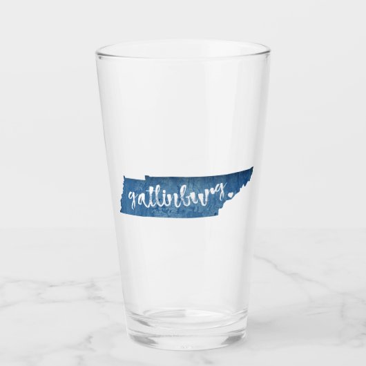 Verre Gatlinburg Tennessee Wood Grain (Devant)