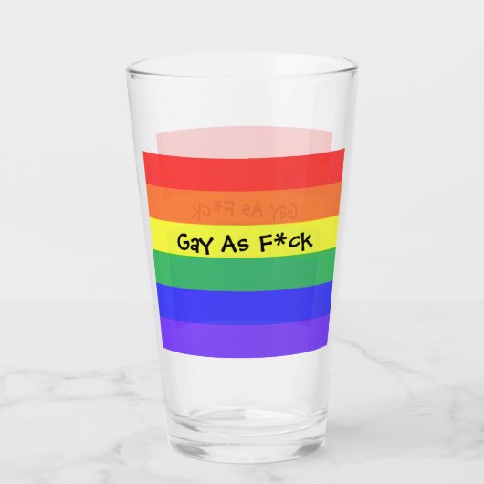 Verre Gay As F*ck (Devant)