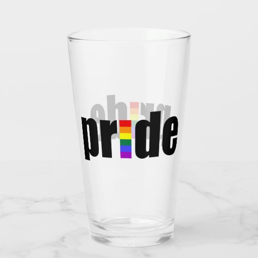 Verre Gay pride (Dos)