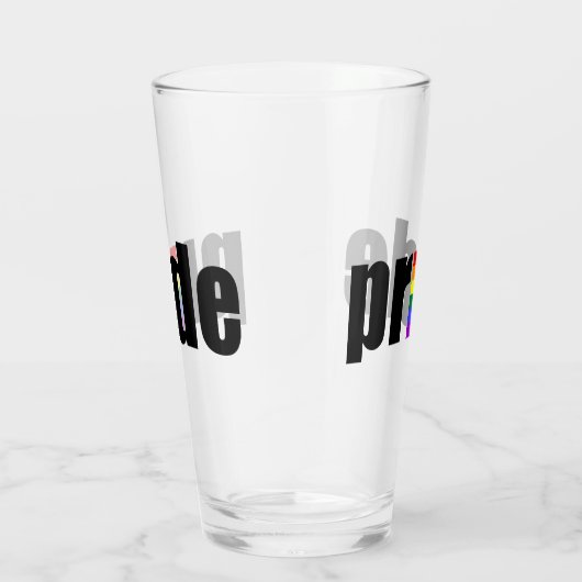 Verre Gay pride (Droite)