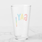 Verre Gay pride Chargement LGBT Trans Beer Lovers (Dos)