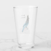 Verre Geai Bleu Stellaire (Dos)