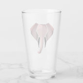 Verre Géométrie Tête d'éléphant (Dos)