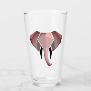 Verre Géométrie Tête d'éléphant