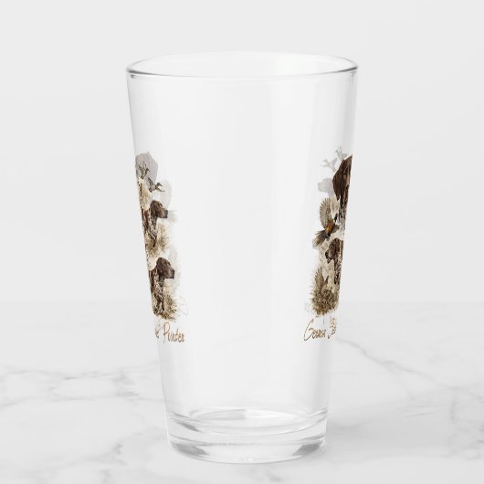 Verre German Shorthaired Pointers  (Droite)