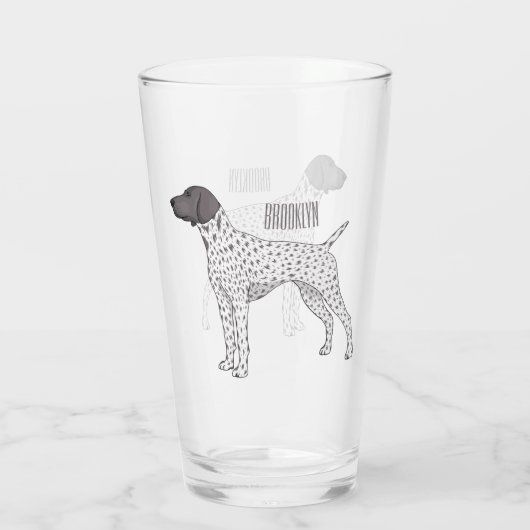 Verre German Shorthred Pointer dog (Dos)
