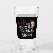 Verre Get Drunk And Go To Heaven (Devant)