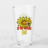 Verre Gigi Tournesol et abeilles incroyables (Devant)