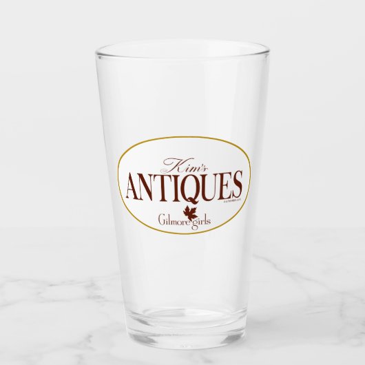 Verre Gilmore Girls | Antiquités de Kim (Devant)