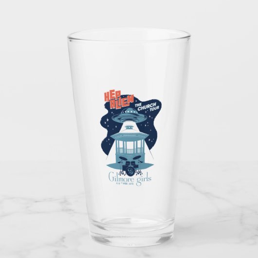 Verre Gilmore Girls Hep Alien Church Tour (Devant)