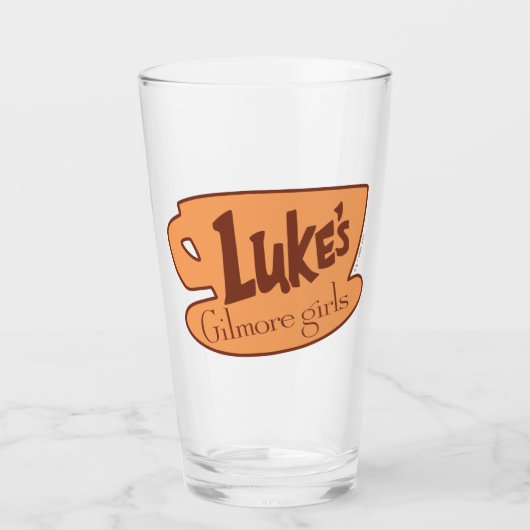Verre Gilmore Girls | Logo Luke's Diner (Devant)