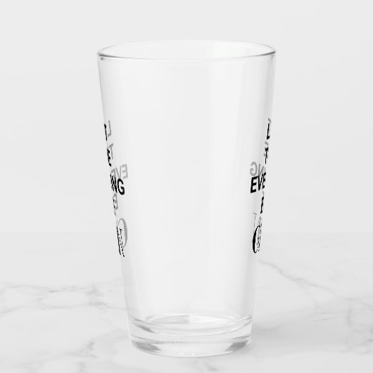 Verre Gin drôle (Droite)