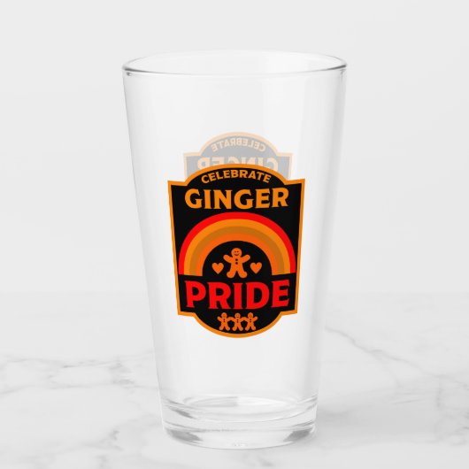 Verre Ginger Haired Pride (Devant)