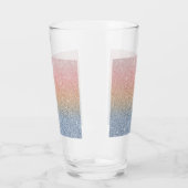 Verre Girly Blush Rose Gold Blue ombre (Gauche)
