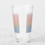 Verre Girly Blush Rose Gold Blue ombre (Droite)