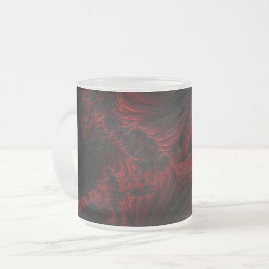 Verre givrée Log Mug (Devant gauche)