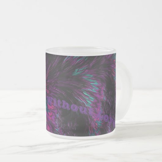 Verre givrée Log Mug (Devant droit)
